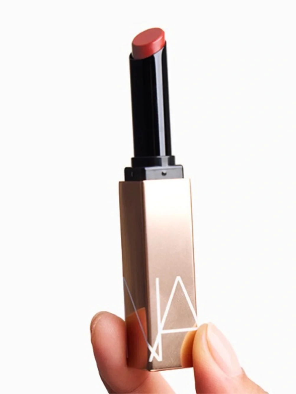 NARS Afterglow Sensual Shine Lipstick — Burnished Coral